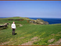 Bossiney Beach top path