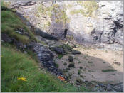 Bossiney Beach back