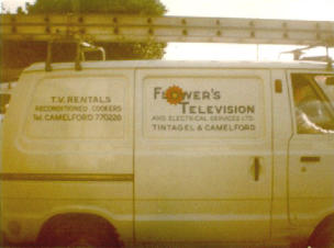 Flowers TV van