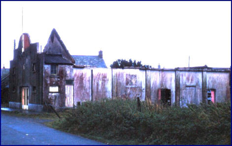 Burnt Out Shell Of The Regal Cinema, Delabole