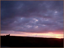 Beautiful Sunset Over Tintagel Church. Photograph by Neil Lynch