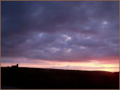 Beautiful Sunset Over Tintagel Church. Photograph by Neil Lynch