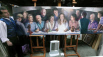 'THE LAST SUPPER' PAINTING BY NICK ST JOHN-ROSSE