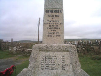 War Memorial in St Materianas Grave Yard