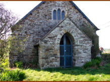 Treknow Church entrance