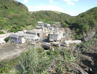 View up valley