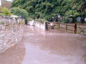 Flood water