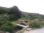 Bridge Leading To Tintagel Castle