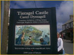 Tintagel Castle Sign