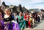 Lovely Ladies Walk Past The Historic Old Post office