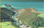 The View From Boscastle To The Sea