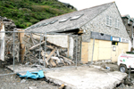 Clovelly Clothing Shop Destroyed