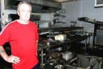 Inside Kitchen of Manor House Restaurant