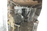 The Devastated Kitchen of Riverside Restaurant