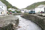 Looking From Bottom Bridge To Boscastle