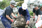 Massive Stone Moved by The Floods
