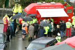 Charles Talks To Salvation Army Volunteers