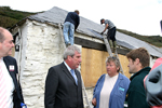 Roof Of Country Goodness Being Repaired