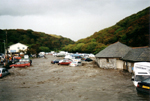 Cars Becoming Swamped In The Car Park
