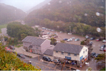 Looking Down On The Car Park