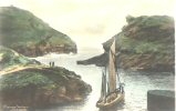 Boat Comes Into The Harbour in 1902