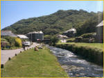 The River Valency Flows To The Sea