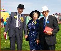 President Glenton & Margaret Brown with Francis Jones