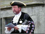 Town Cryer Rob Tremain