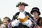 Town Crier Reads Out The Charter Day Programme