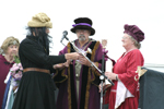 Alan Sargeant Passes Over The Mace