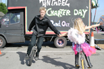 Two Tricycle Riders