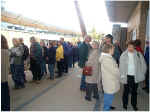 The Queue Fotr The Train