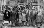 'Bumper' Fry With A Group Of Children