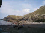 Safe Swimming At Tintagel Castle Beach