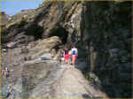 Approach By The Path Right hand Side Of The Castle Beach