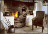 A Roaring Open Fireplace