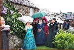 Victorian Ladies Listen To The Queen's Speech