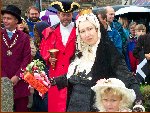 Lord Mayor, Town Cryer, Queen Victoria & Amy Brown