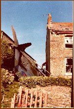 Plane Jammed Between The Buildings