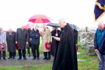 Reverend Dr David Rake Reads The Names Of Those Who Gave Thier Lives