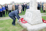 Cricket Cub Wreath Is Laid