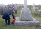 NCDC Wreath Laid By Chairman Bob Flower