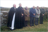 Father Storey, Rev David Rake & Legion Members