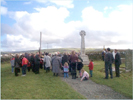 Residents At The Cenetoph To Show Their Respects