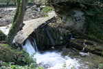 Side of Shed Gives A Cover To The Stream