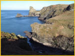 Look Back At Rocky Valley From Bossiney
