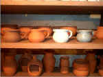 Four Pots In Various Stages