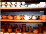 Pots On the Shelves