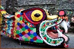 Delabole Dragon Parades Dragon