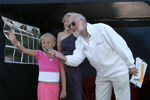 Tintagel Queen Amy Brown with Alan Sargeant